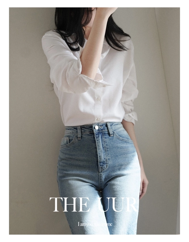 uur moved all shirts-blouse [white] - 유유알