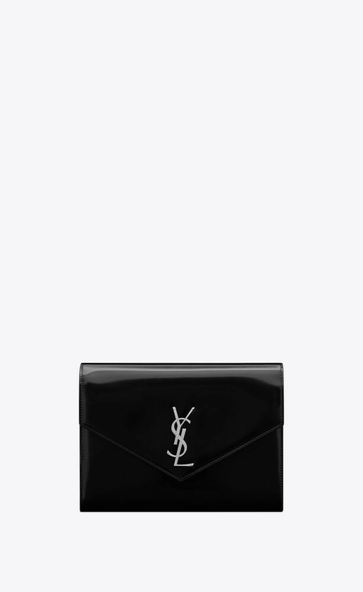 CASSANDRE pochette en cuir brillant | Saint Laurent | YSL.com