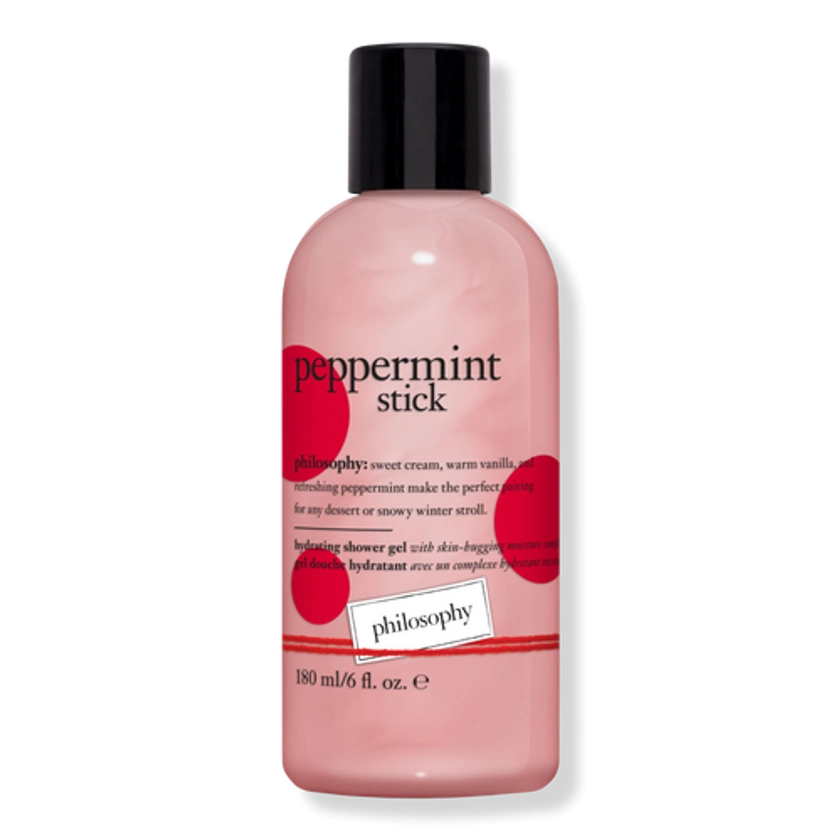 Peppermint Stick Holiday Limited Edition Bath & Shower Gels - Philosophy | Ulta Beauty