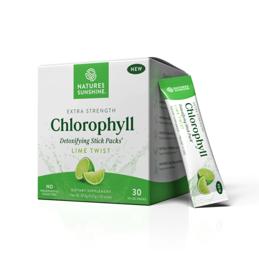 Chlorophyll Stick Packs