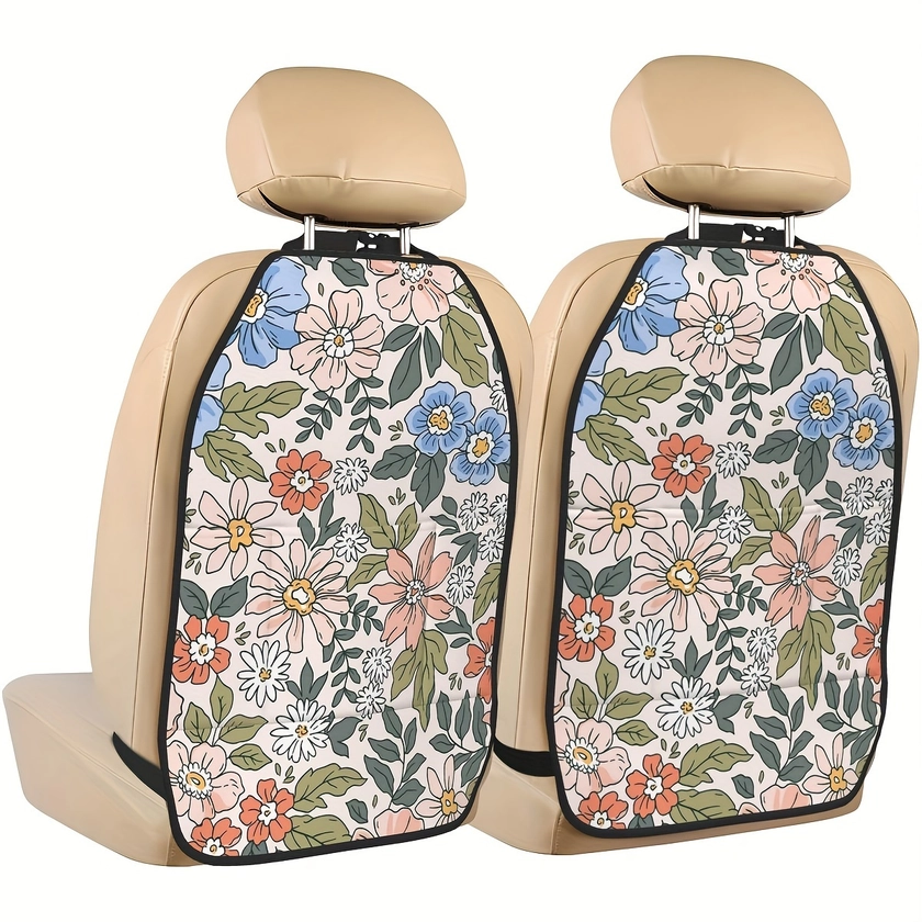 Pretty Car Seat Kick Pad Car - Temu Canada