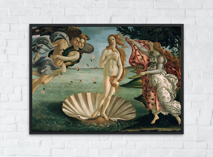 The Birth of Venus Painting Sandro Botticelli Printable Wall - Etsy Australia