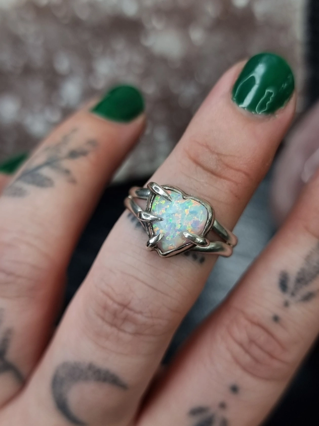 Opal Lovers Grasp Ring MTO