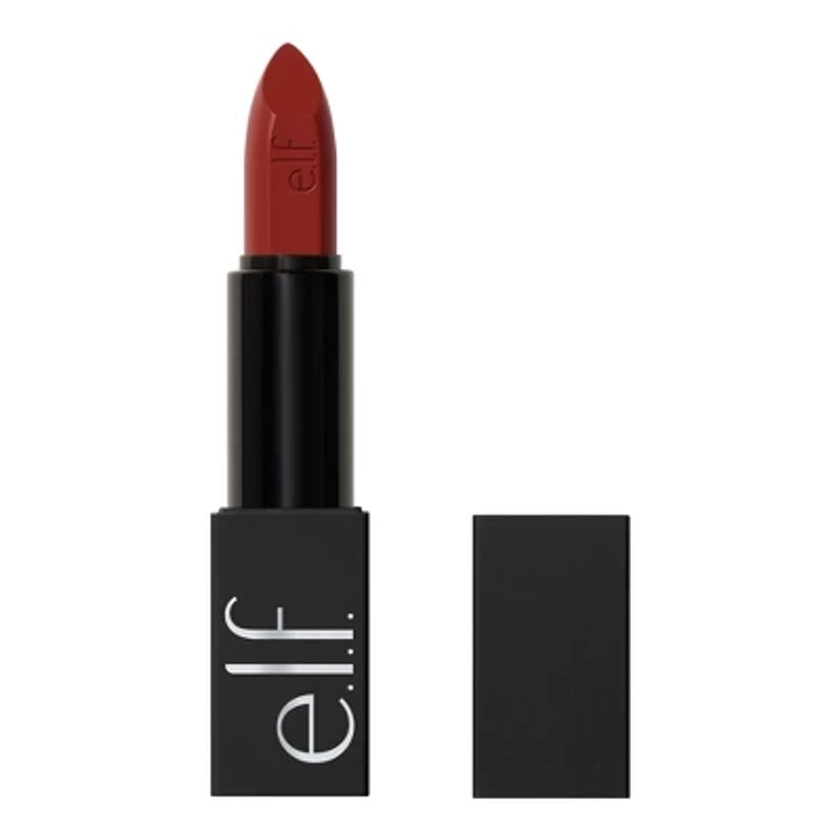 e.l.f. O FACE Satin Lipstick - Do Not Disturb - 0.13oz