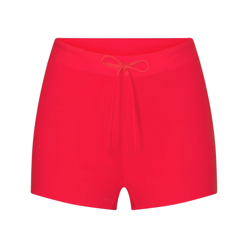 COTTON JERSEY SHORT | RUBY