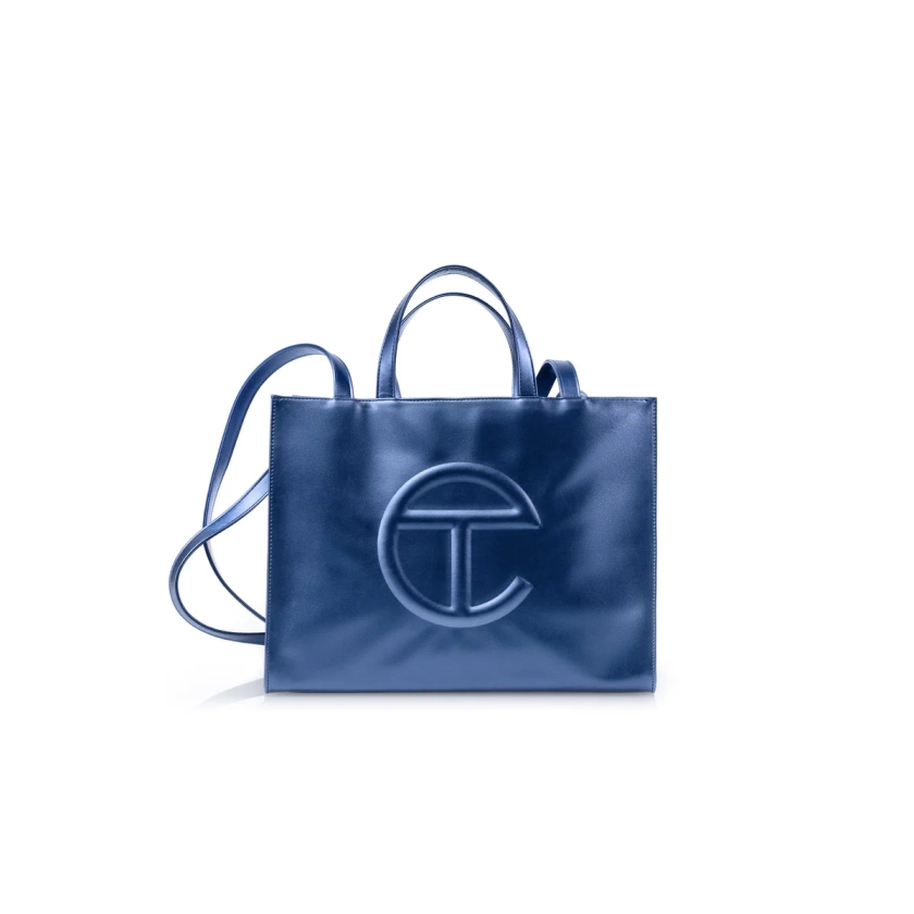 Medium Shopping Bag - Cobalt