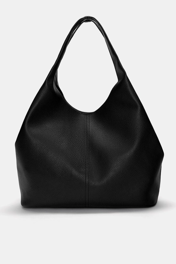 Sac cabas en similicuir - pull&bear