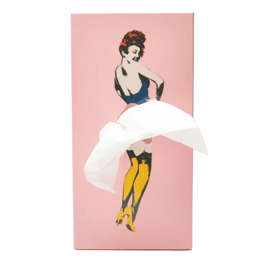 Flying Skirt Tissue Box