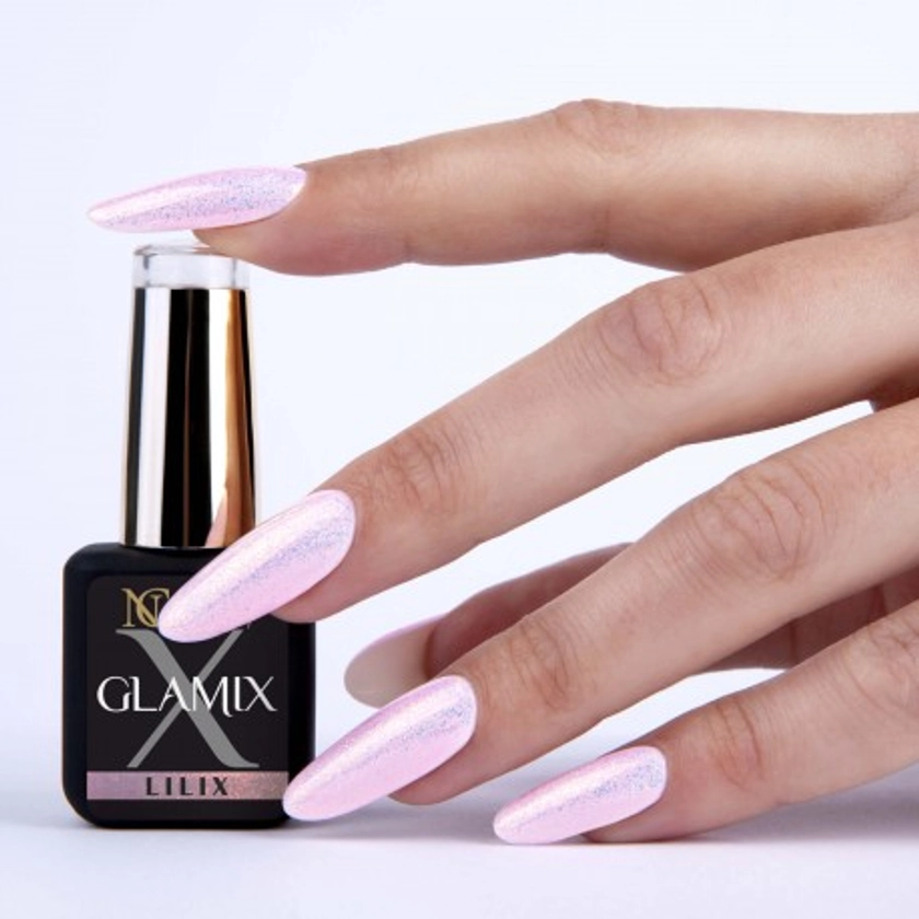 Lilix - Vernis semi-permanent effet sirène rose