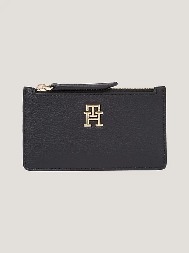 Porte-cartes TH Staple à monogramme | NOIR | Tommy Hilfiger