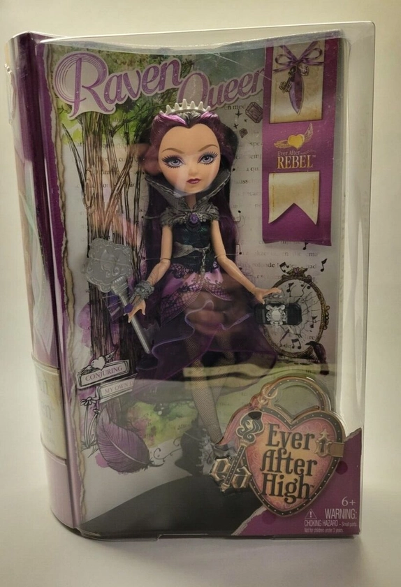 Raven Queen Ever After High Doll Brand New In Box First Edition Collectible