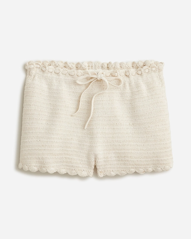 Crochet mini short