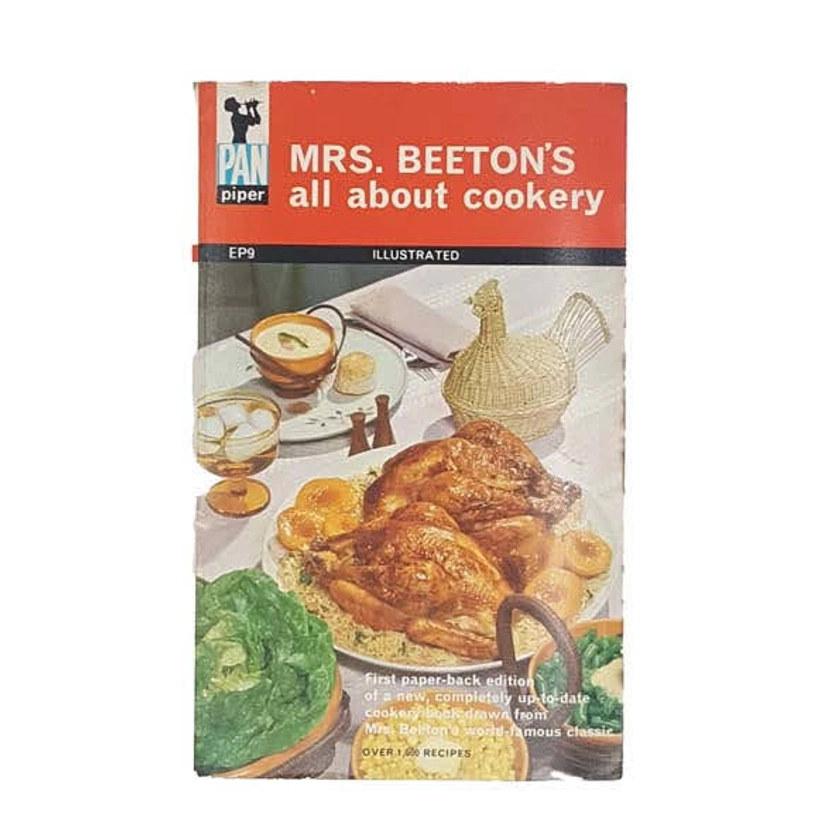 Mrs Beeton’s All About Cookery - Pan Piper, 1970