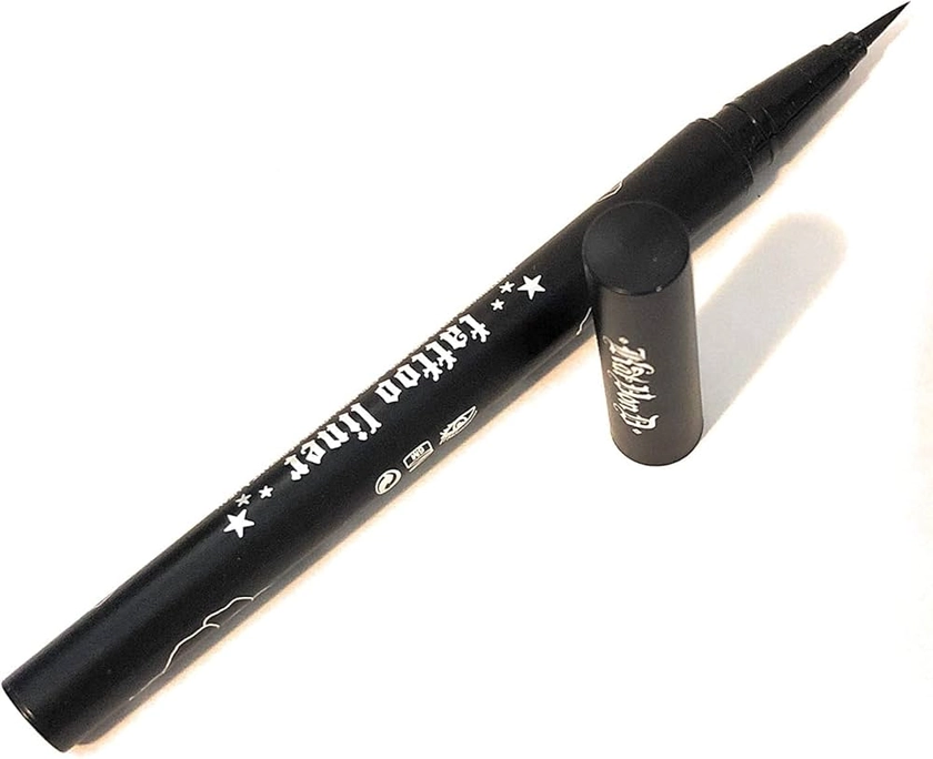 Kat Von D Tattoo Liner Waterproof Liquid Eyeliner in Trooper Black Full Size UNBOXED