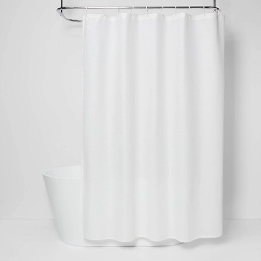 Waffle Weave Shower Curtain White - Room Essentials