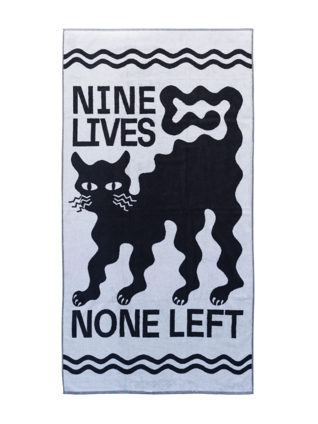 Nine Lives Towel | YOD&CO