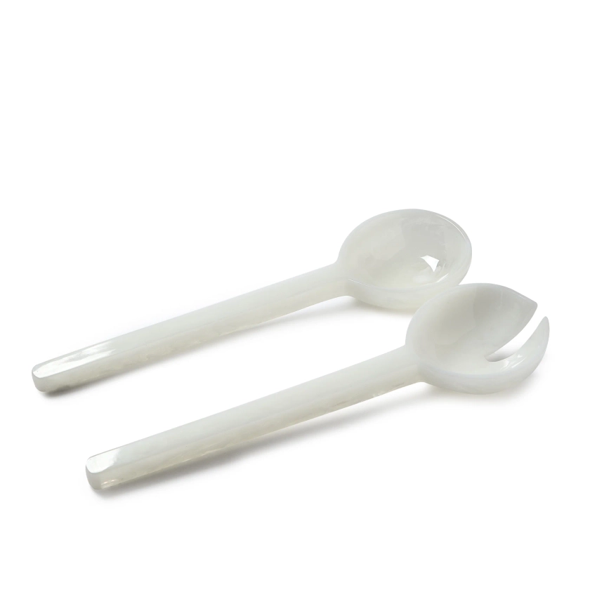 Pamana Serving Spoons White Gloss by The Conran Shop, at The Conran Shop
