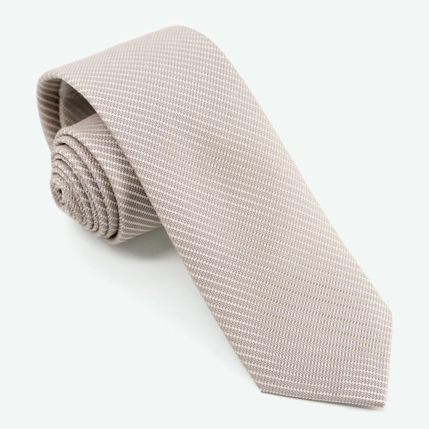 Grenalux Silver Tie | Silk Ties | Tie Bar