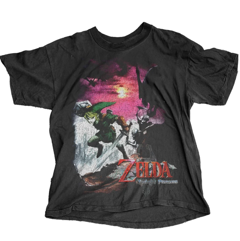 ZELDA - TWILIGHT PRINCESS 2011 - PREMIUM VINTAGE T-SHIRT