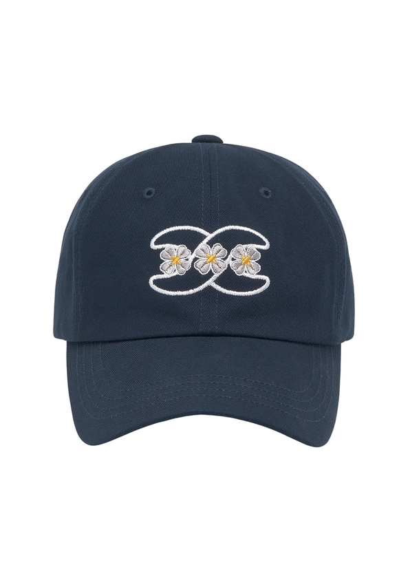 Clover Ball Cap_Navy