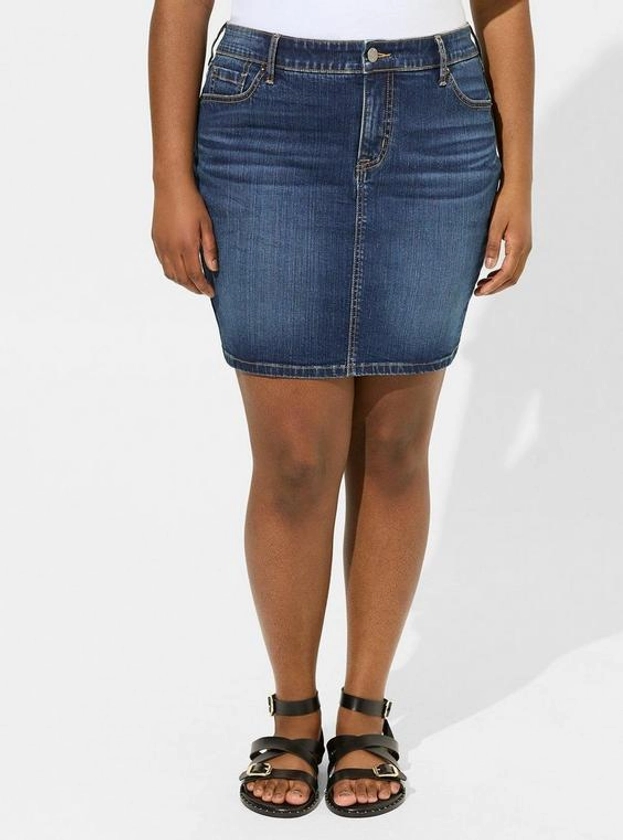 Mini Denim 5 Pocket Skirt