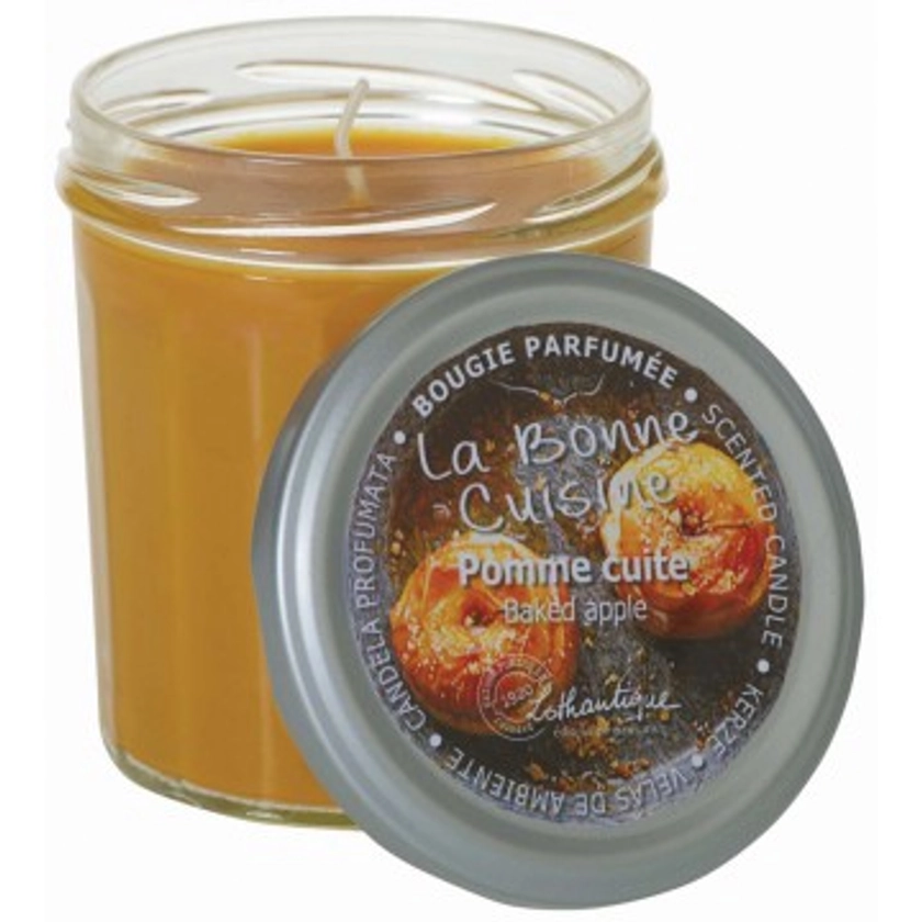 Bougie POMME CUITE Lothantique La Bonne Cuisine - Provence Arômes Tendance sud