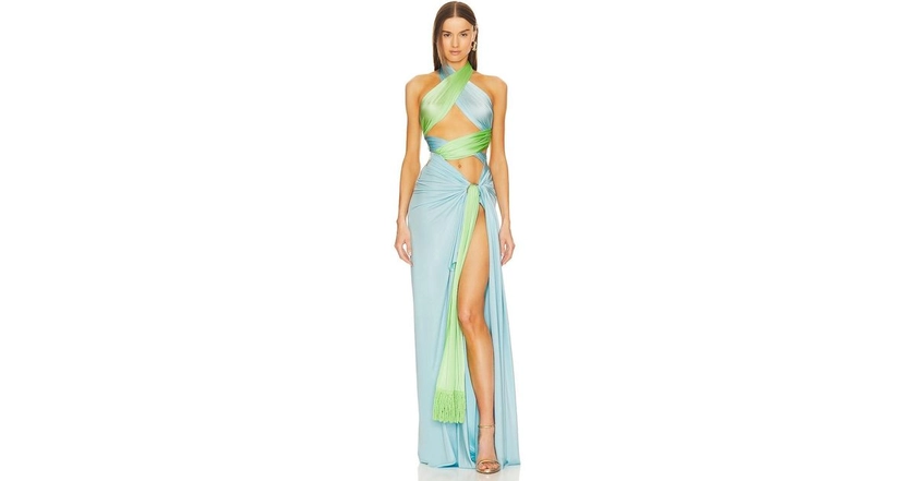 Bronx and Banco Blue Cleopatra Gown