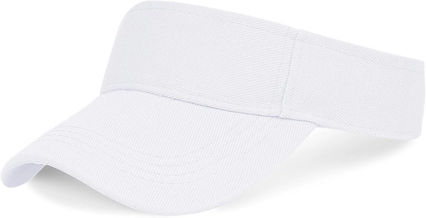 Marrywindix 1 Piece of Sport Wear Athletic Visor Sun Sports Visor Hat Visor Adjustable Cap for Women and Men (One Size)