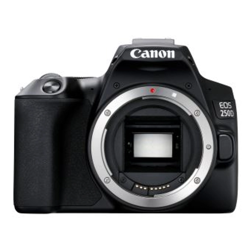 Appareil photo reflex Canon EOS 250D nu noir - Appareil photo reflex - Achat & prix | fnac