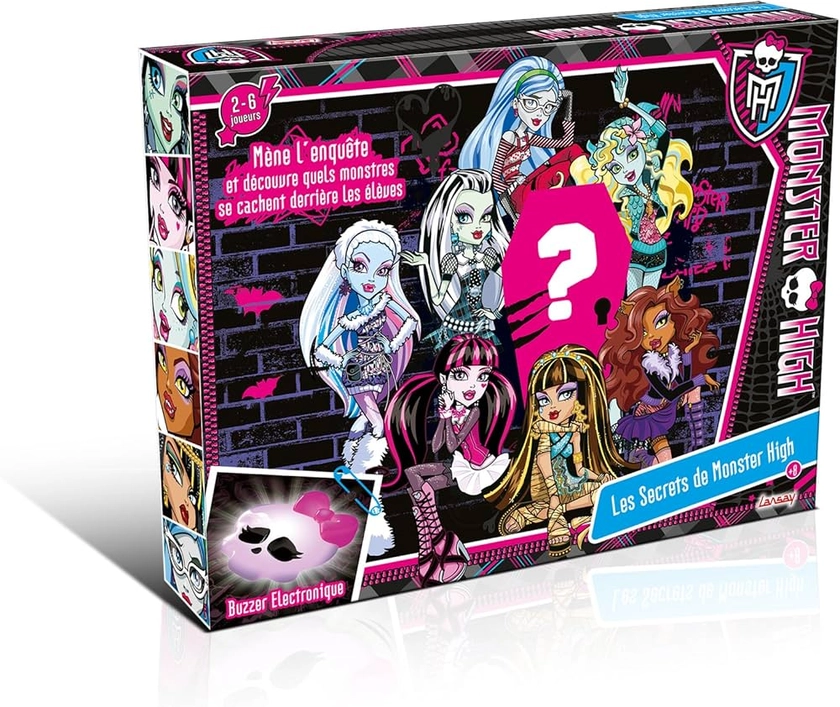 Lansay - 74945 - Jeu de Plateau - Les Secrets de Monster High