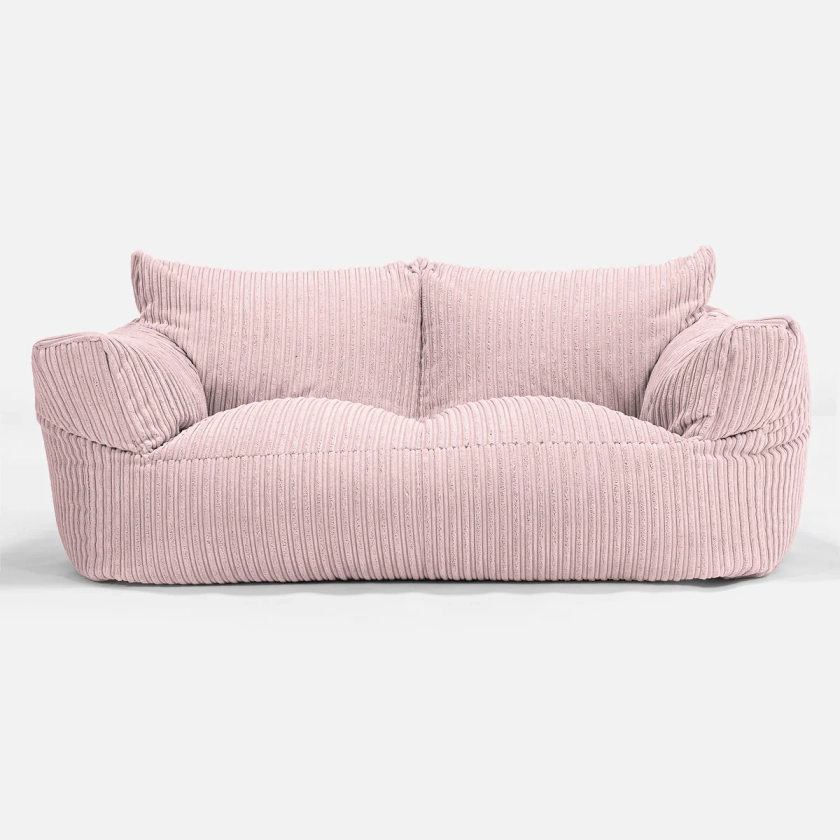 Josephine Sofa Bean Bag - Cord Blush Pink