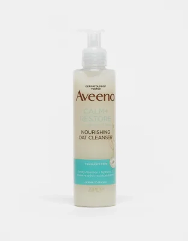 Aveeno Face Calm and Restore Nourishing Oat Cleanser 200ml | ASOS