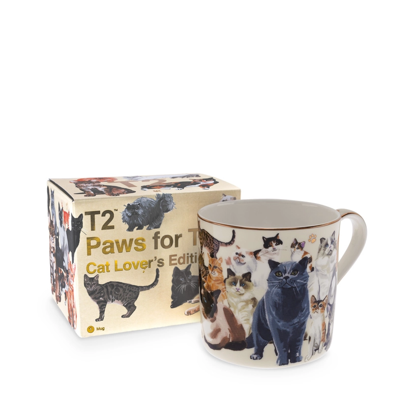 Boxed Mug Paws For Tea Cats | T2