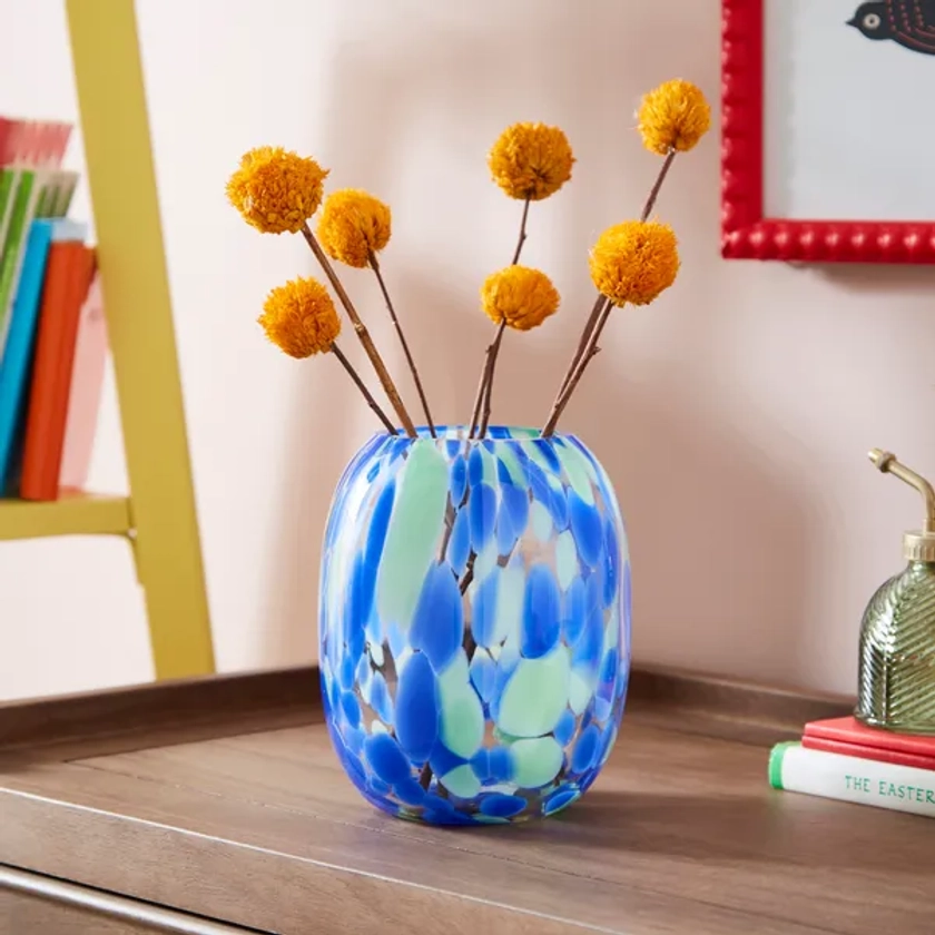 Confetti Glass Vase | Dunelm