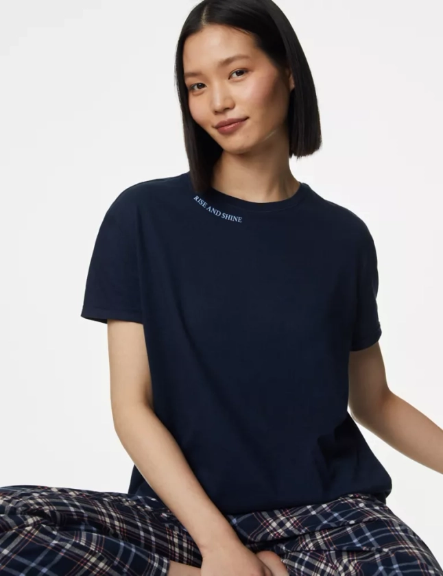 Pure Cotton Pyjama Set | M&S Collection | M&S