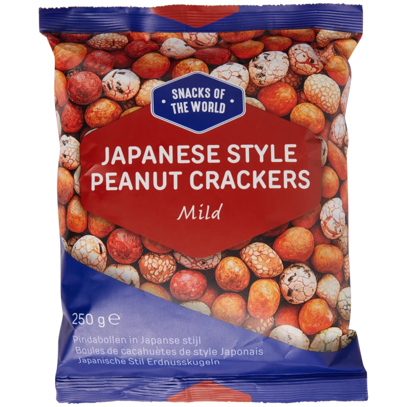 Boules de cacahuètes à la japonaise Snacks of the World Doux
