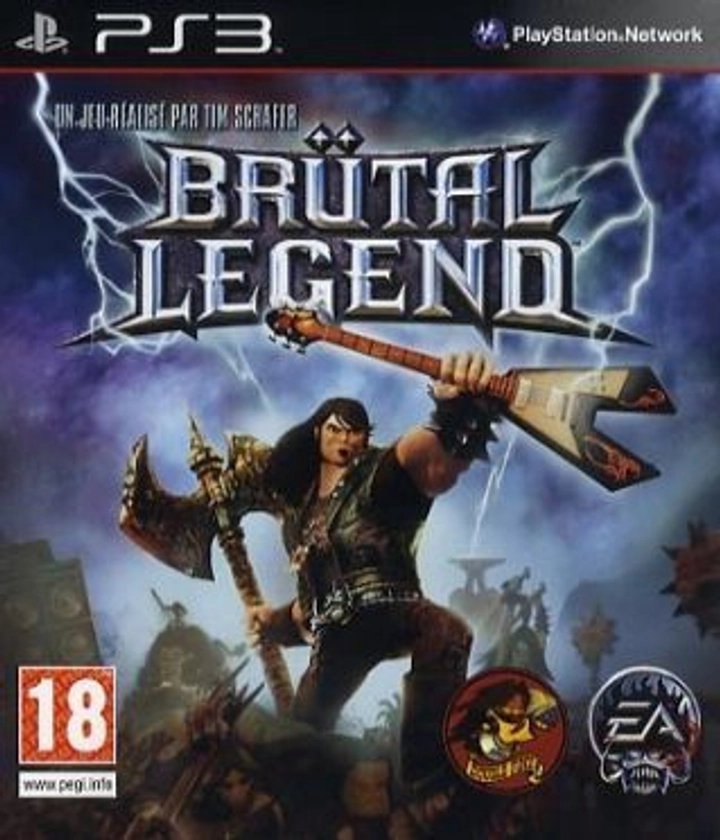 Brütal Legend PS3 - Jeux Vidéo | Rakuten