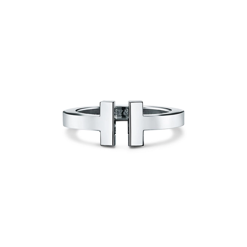 Tiffany T Square Ring in Silver | Tiffany & Co.