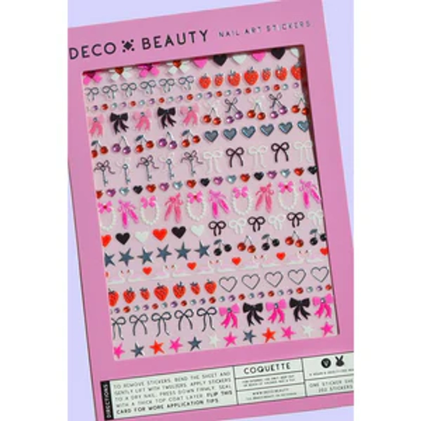 Deco Beauty - Nail Art Stickers - Coquette