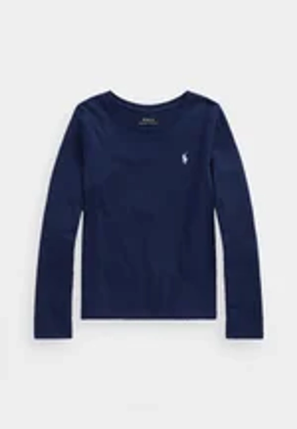 Polo Ralph Lauren TEE - T-shirt à manches longues - french navy/white/bleu marine - ZALANDO.FR
