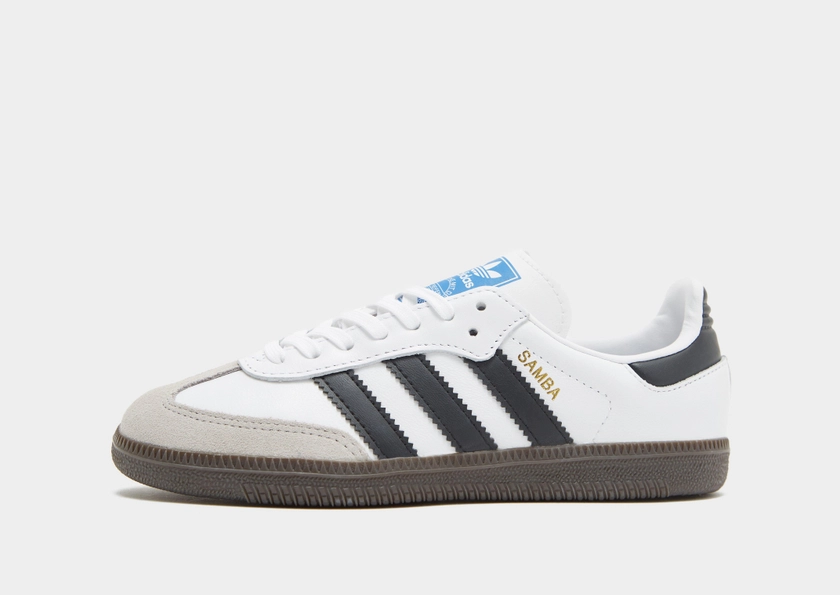 White adidas Originals Samba OG Children | JD Sports UK 