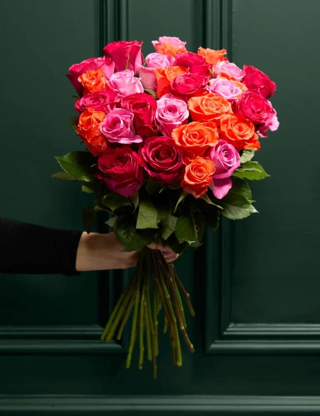 Radiant Rose Abundance Bouquet | M&S