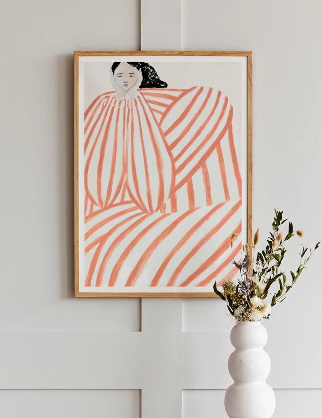 Sofia Lind Still Waiting Print | Rose & Grey