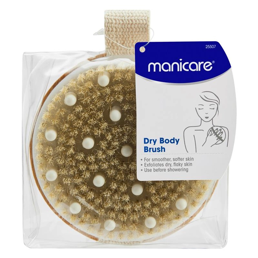 Buy Manicare Body Dry Body Brush 25507 Online at Chemist Warehouse®