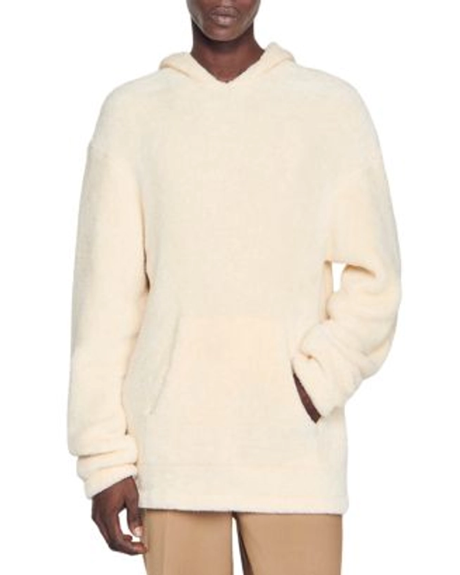 Sandro Fleece Hoodie Back to results - Men - Bloomingdale's