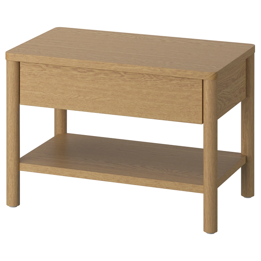 TONSTAD table d'appoint, plaqué chêne, 64x40 cm - IKEA