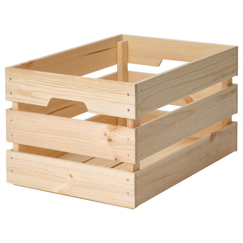 KNAGGLIG pine, Box, 46x31x25 cm - IKEA