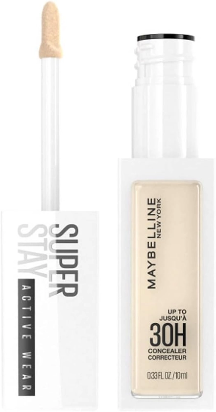 Maybelline New York Super Stay Active Wear Concealer, No. 05 Ivory, 10 ml
