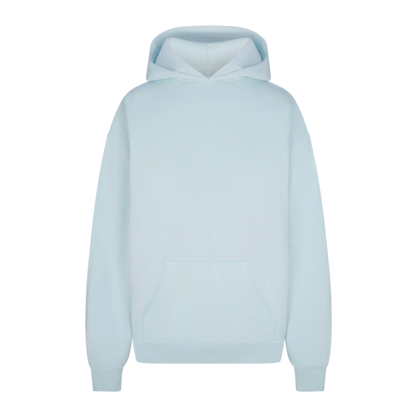 FRENCH TERRY OVERSIZED HOODIE | OPAL