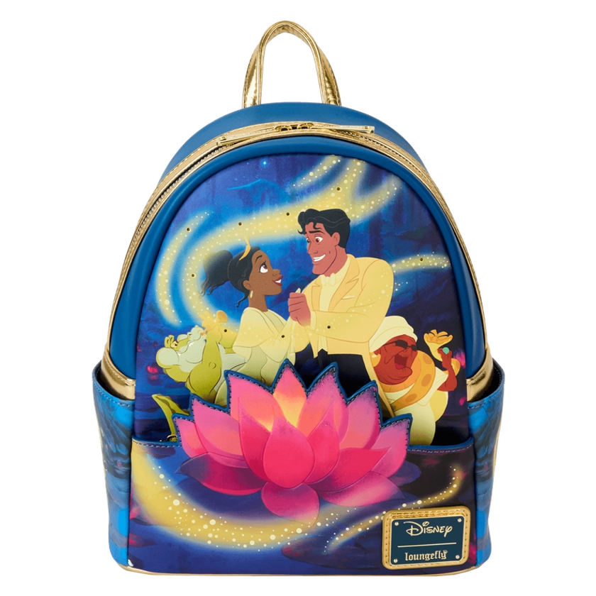 The Princess And The Frog 15th Anniversary Tiana & Naveen Glow Mini Backpack